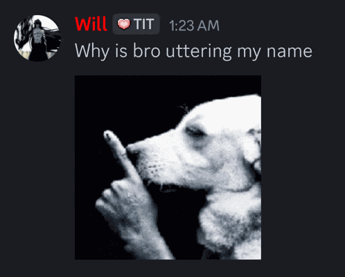 Shut Up Dont Say My Name Meme