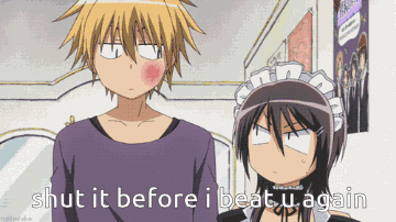 Shut Up Shh GIF