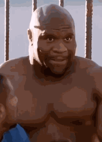 Shy Big Guy GIF