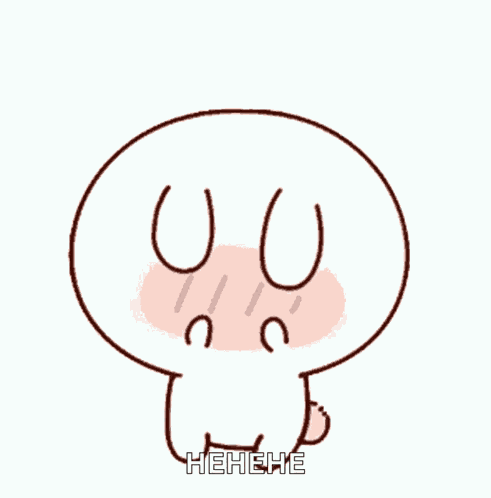 Shy Bunny GIF