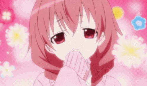 Shy Cute GIF