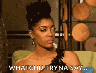 Side Eye Bitch GIF