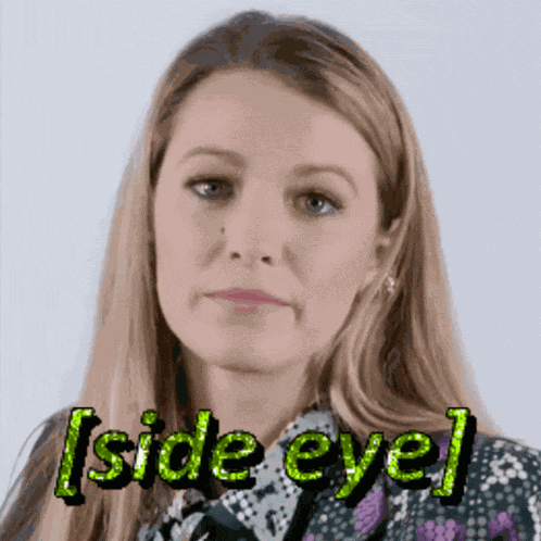 Side Eye What GIF