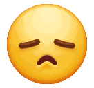 Sigh Depressed Sticker