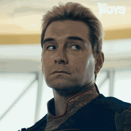 Sigh Homelander GIF