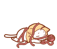 Sigh Tied Up Sticker