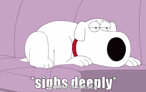 Sighs Deeply Deep Sigh GIF