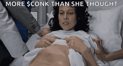 Sigourney Weaver Aliens Gif Alien Belly GIF