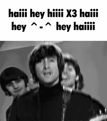 Silly Beatles GIF