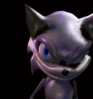 Silver The Hedgehog Freaky Sonic GIF