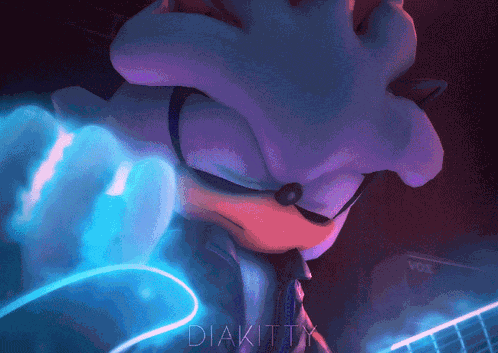 Silver The Hedgehog Guitar GIF