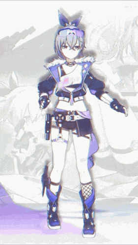Silver Wolf Honkai GIF