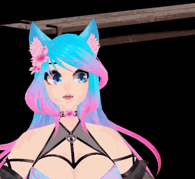 Silvervale Vshojo GIF