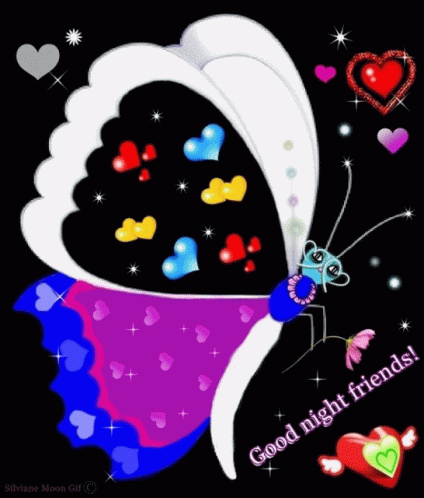 Silviane Moon Goodnight GIF