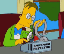 Simpson Lie Detector GIF