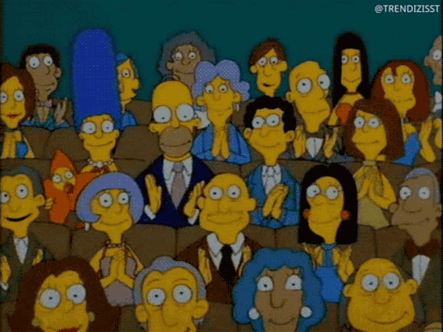Simpsons Applause GIF