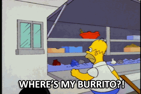 Simpsons Burrito GIF