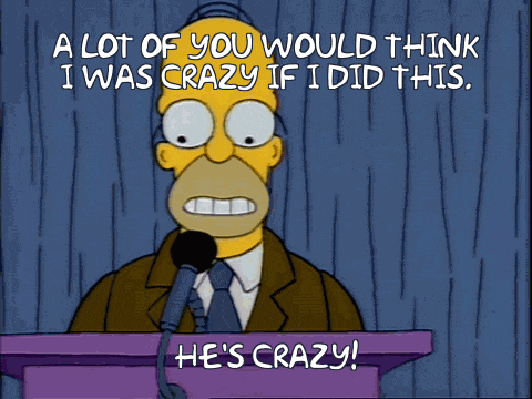 Simpsons Crazy GIF