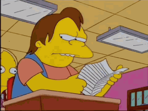 Simpsons Milhouse GIF