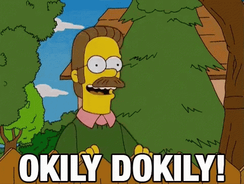 Simpsons Ned GIF