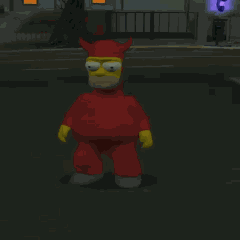 Simpsons Simpsons Hit And Run GIF