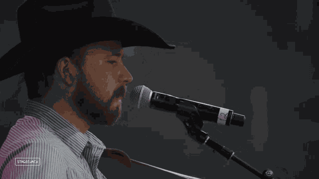 Singing Colter Wall GIF