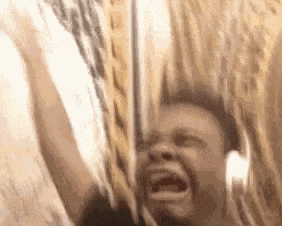 Singing Crying Boy With Fist Up Singing GIF