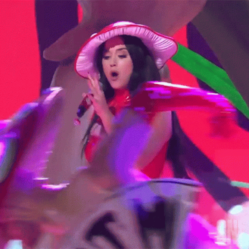 Singing Katy Perry GIF