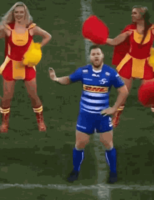 Single Ladies Male Cheerleader GIF