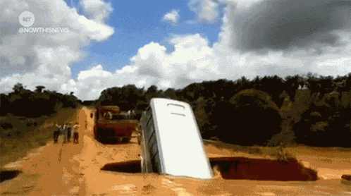 Sinkhole Pothole GIF