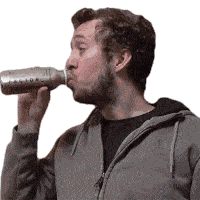 Sipping Peter Deligdisch Sticker