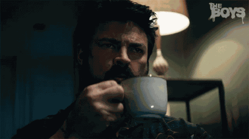 Sipping Tea Billy Butcher GIF