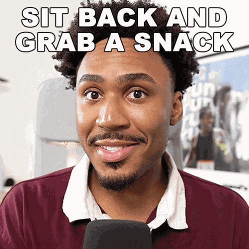 Sit Back And Grab A Snack Imurgency GIF
