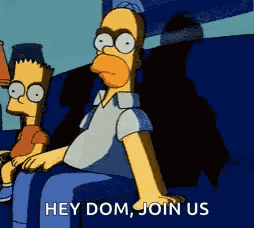 Sit Here Homer GIF