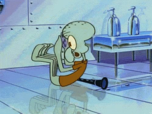 Sit Ups Spongebob GIF