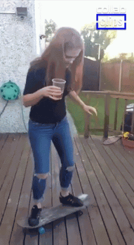 Skating Drunk Skating GIF