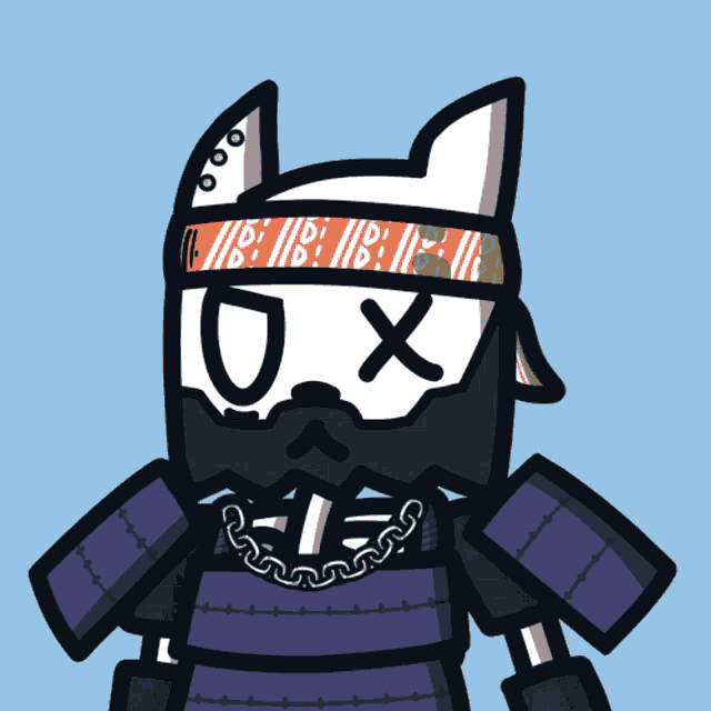 Skeletal Cats Nft GIF