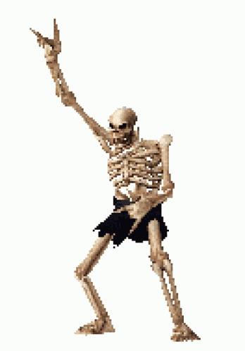 Skeleton Dance Metal GIF
