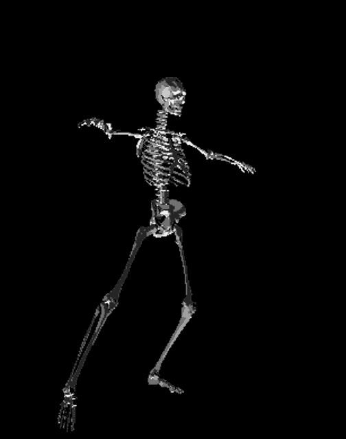 Skeleton Dance GIF