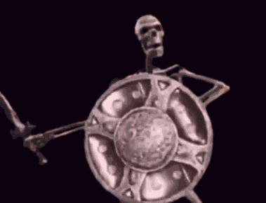 Skeleton Mad Skeleton GIF