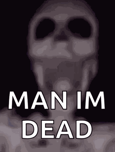 Skeleton Scared GIF