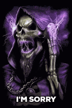 Skeleton Thunder GIF