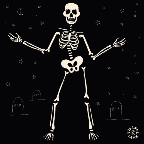 Skelton Dancing GIF