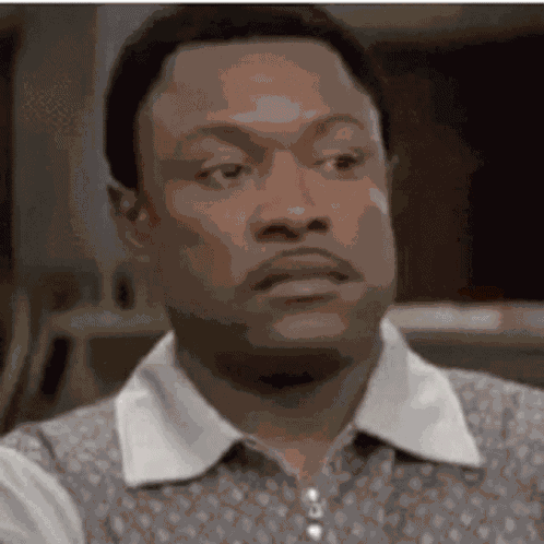 Skeptical Black GIF