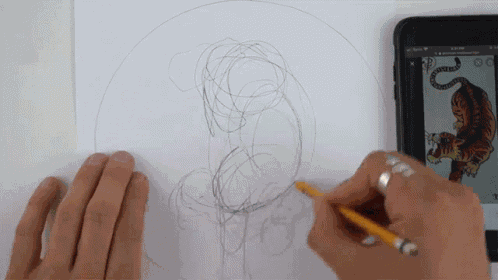 Sketching Shmoxd GIF