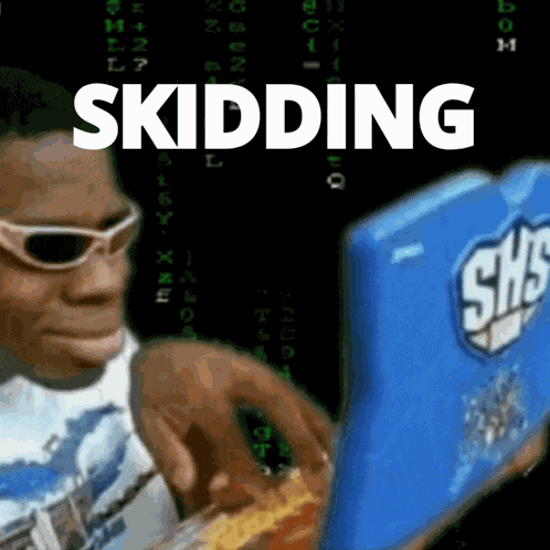 Skidding Code GIF