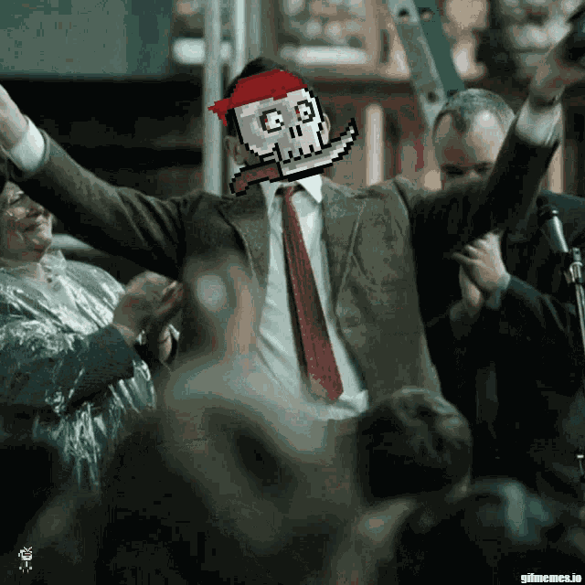 Skull Club Skull GIF