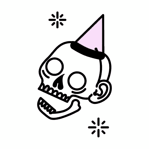 Skull Laughing GIF