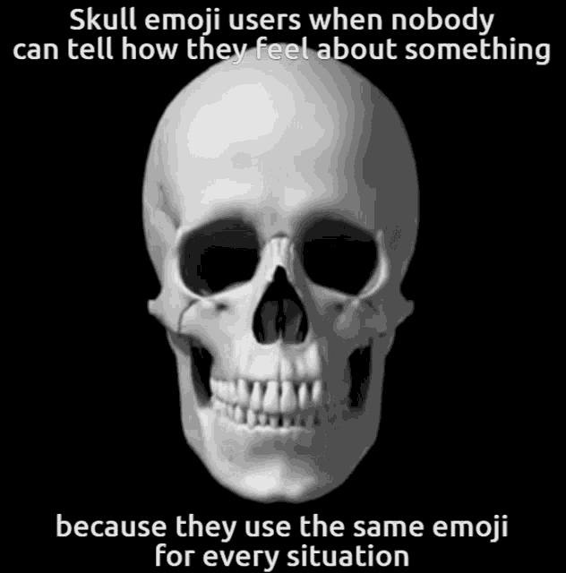Skull Skull Emoji GIF