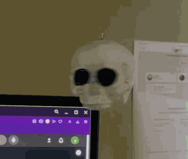 Skull Skull Spin GIF